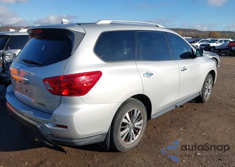 2020 Nissan Pathfinder S 2Wd из США, поврежденный, VIN 5N1DR2AN0LC608693